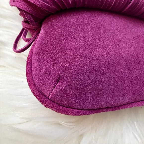 Fringe Crossbody Bag - Pink - Picture 8 of 12